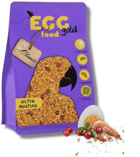 Your Parrot Pasta de Huevo Gold Soft para loros