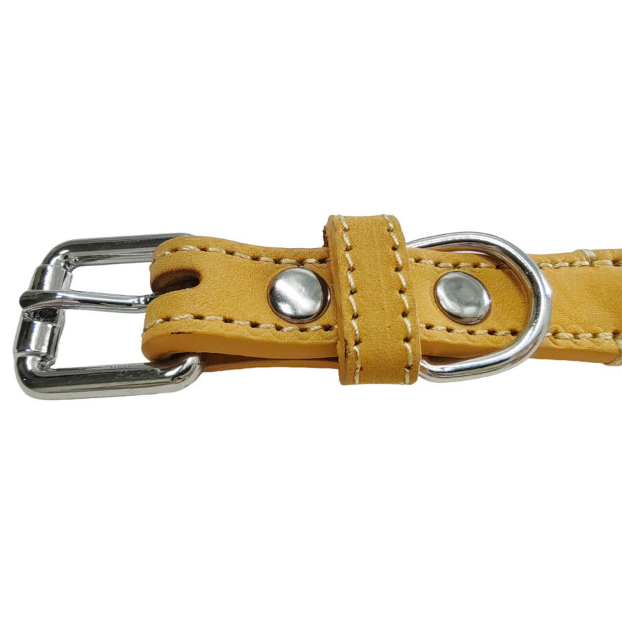 Gotoo Collar cuero verde para perros, , large Imagen numero 3