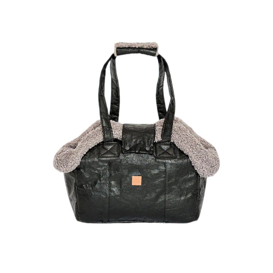 Pet and Co Bolso De Mano Papel Negro Lucky - Perros, , large Imagen numero 1