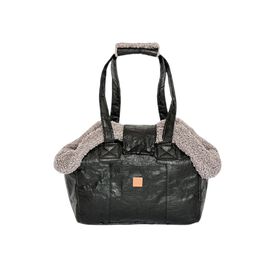Pet and Co Bolso De Mano Papel Negro Lucky Perros