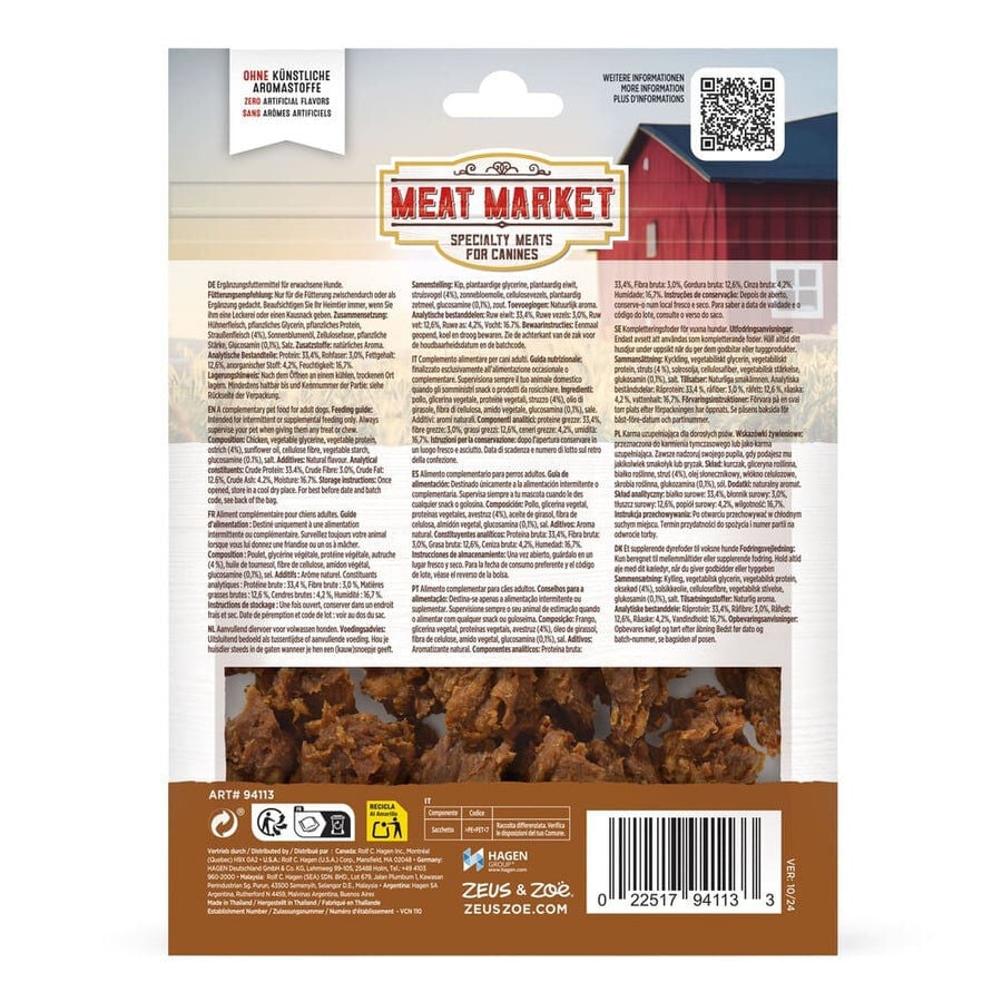 Snacks Zo&euml; Meat Market para perros - Chunks con carne de ciervo 100 grs, , large Imagen numero 2