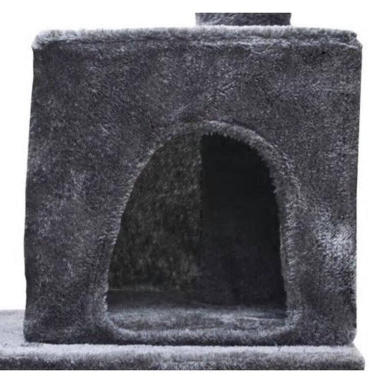 Rascador de felpa gimnasio para gatos color Gris, , large image number null