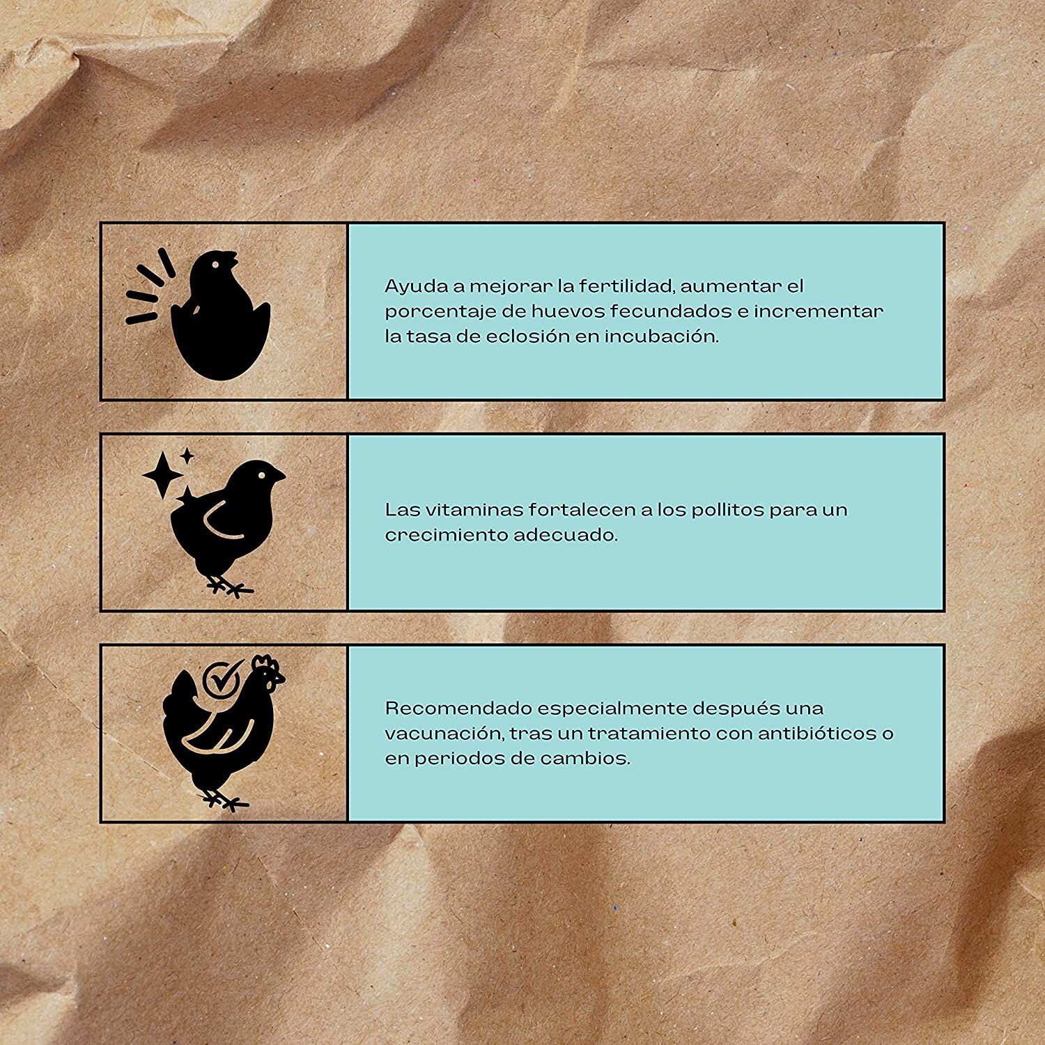 Finca Casarejo SúperVitamin Vitaminas para Gallinas y Palomas thumbnail