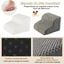 COSTWAY Escalera para Perros, Escalera para Mascotas de 2 Niveles (Gris), con Funda Lavable, Base Antideslizante, Pasos para Perros en Pendiente para Sof&aacute;, Cama o Sof&aacute;, Escalera Suave para Mascotas, , large indicador imagen numero 4