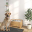PawHut Comedero para Perros Roble, , large indicador imagen numero 2