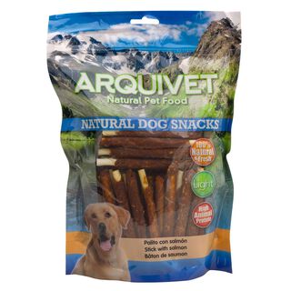 Arquivet Snacks Naturales Palito con Salmón para Perros