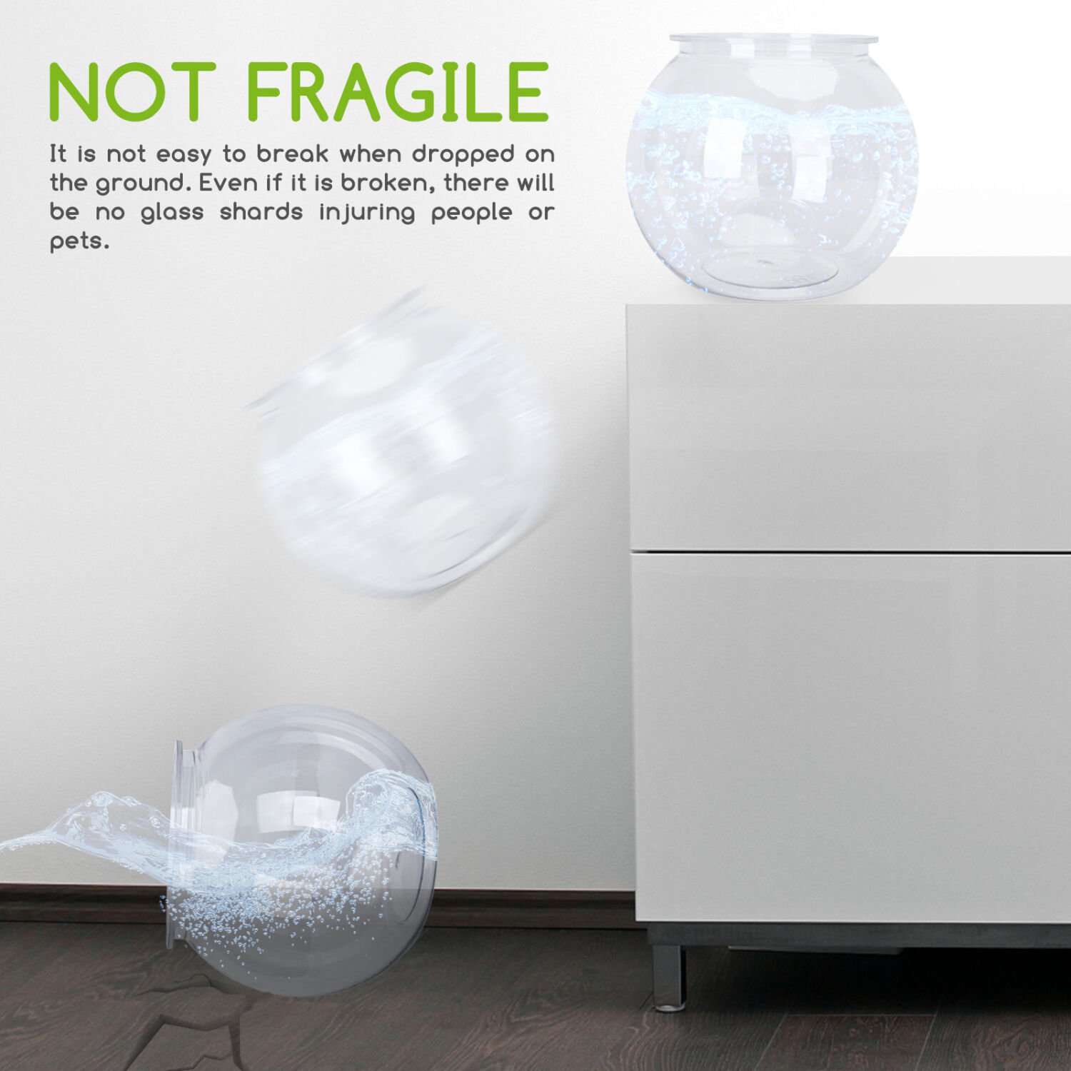 Nobleza Pecera Globo de pástico para peces o tortugas thumbnail