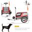 PawHut remolque de bicicleta 2 en 1 para perros, , large indicador imagen numero 2