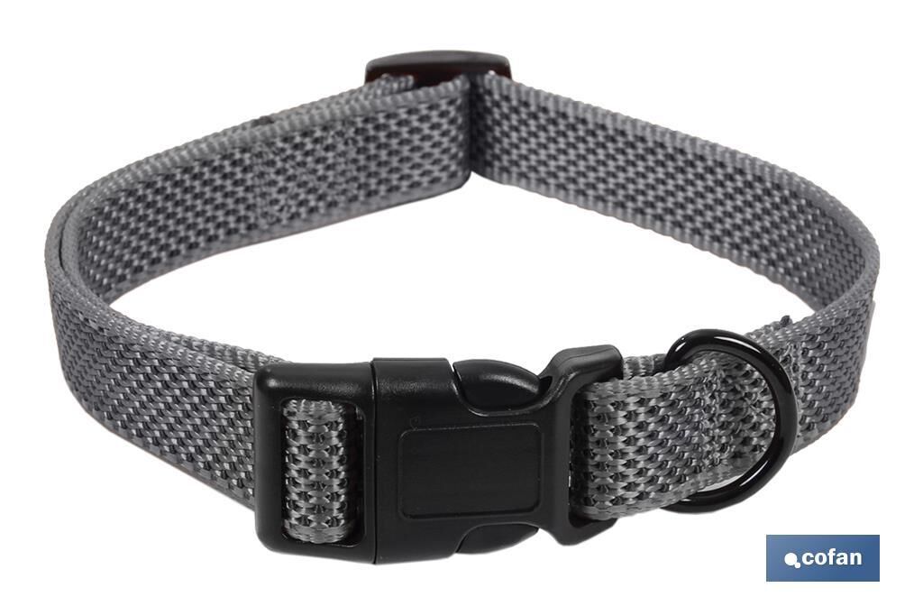 Collar Reflectante para Perros | Color: Gris | Talla L (20 a 35 kg), , large Imagen numero 1