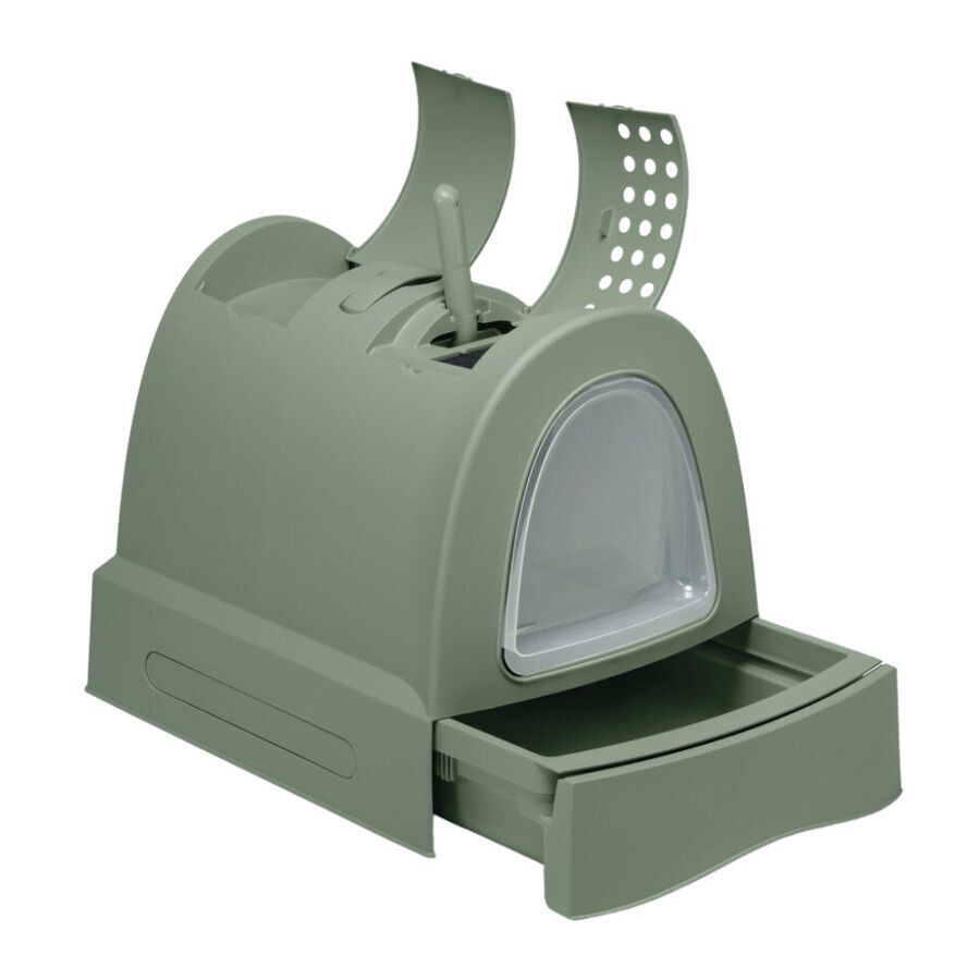 Imac Zuma 2ND Life Caja de Arena Verde para gatos, , large Imagen numero 1