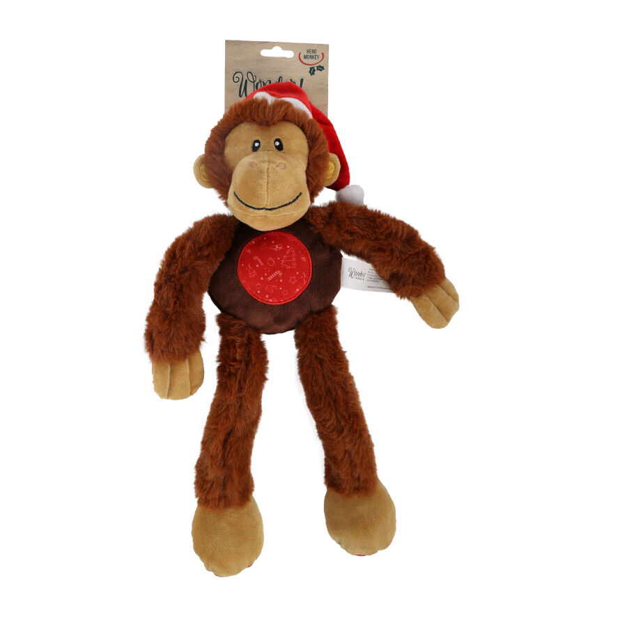Wonder Christmas Hero Mono de peluche para perros, , large Imagen numero 3