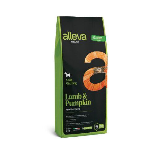 Pienso Alleva Natural Adult Lamb & Pumpkin Mini sabor Cordero y Calabaza, , large Imagen numero 1