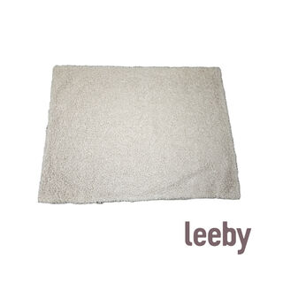 Leeby manta borreguito beige para cachorros
