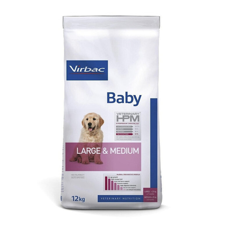 Virbac Baby Large Medium Hpm Pienso para cachorros, , large image number null