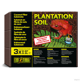 Exo Terra Sustrato Plantation Soil Coco para terrario