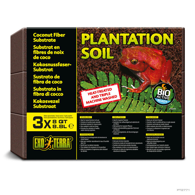 Exo Terra Sustrato Plantation Soil Coco para terrario thumbnail