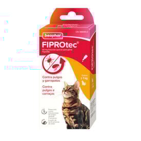 Beaphar Fiprotec Pipetas Antiparasitarias para gatos