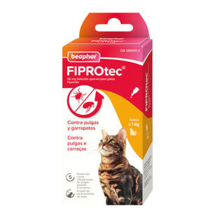 Beaphar Fiprotec Pipetas Antiparasitarias para gatos