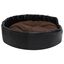 Vidaxl sof&aacute; con coj&iacute;n lavable negro y marr&oacute;n para mascotas, , large indicador imagen numero 7