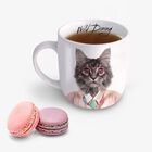 Taza con gata Caudania Arreglada e informal blanca, , large image number null