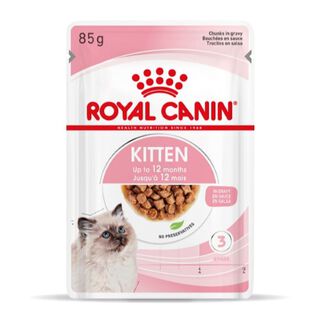 Royal Canin Kitten sobre en salsa para gatos