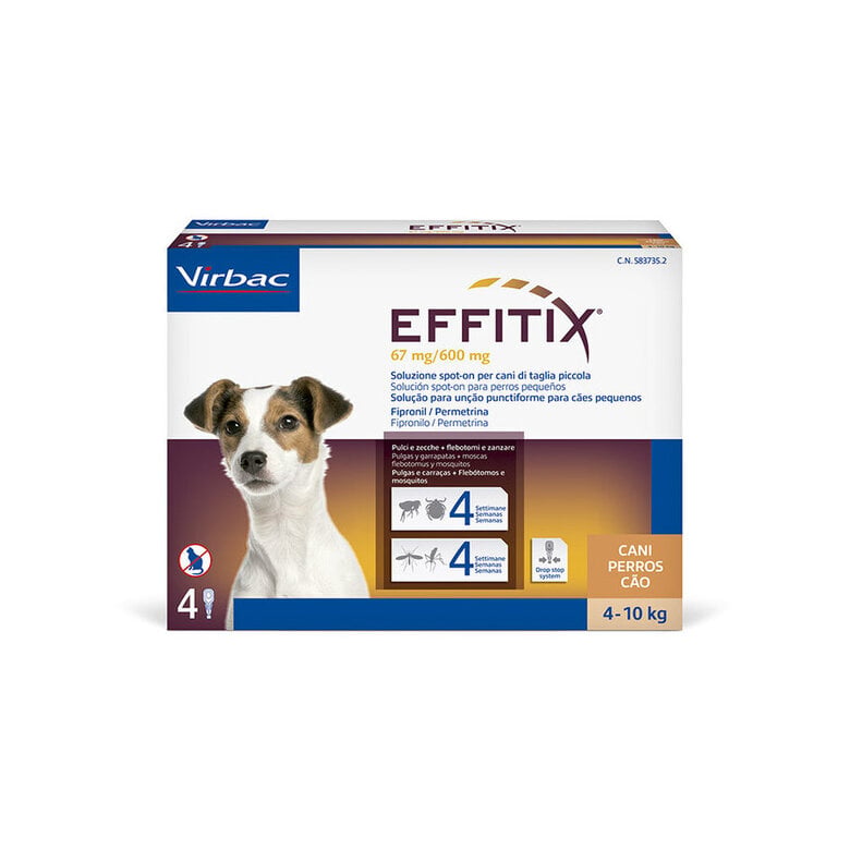 Pipetas Effitix para Perros