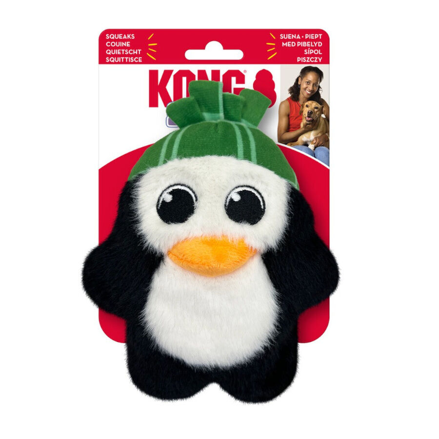 Kong Holiday Snuzzles Ping&uuml;ino de Peluche para perros, , large Imagen numero 2