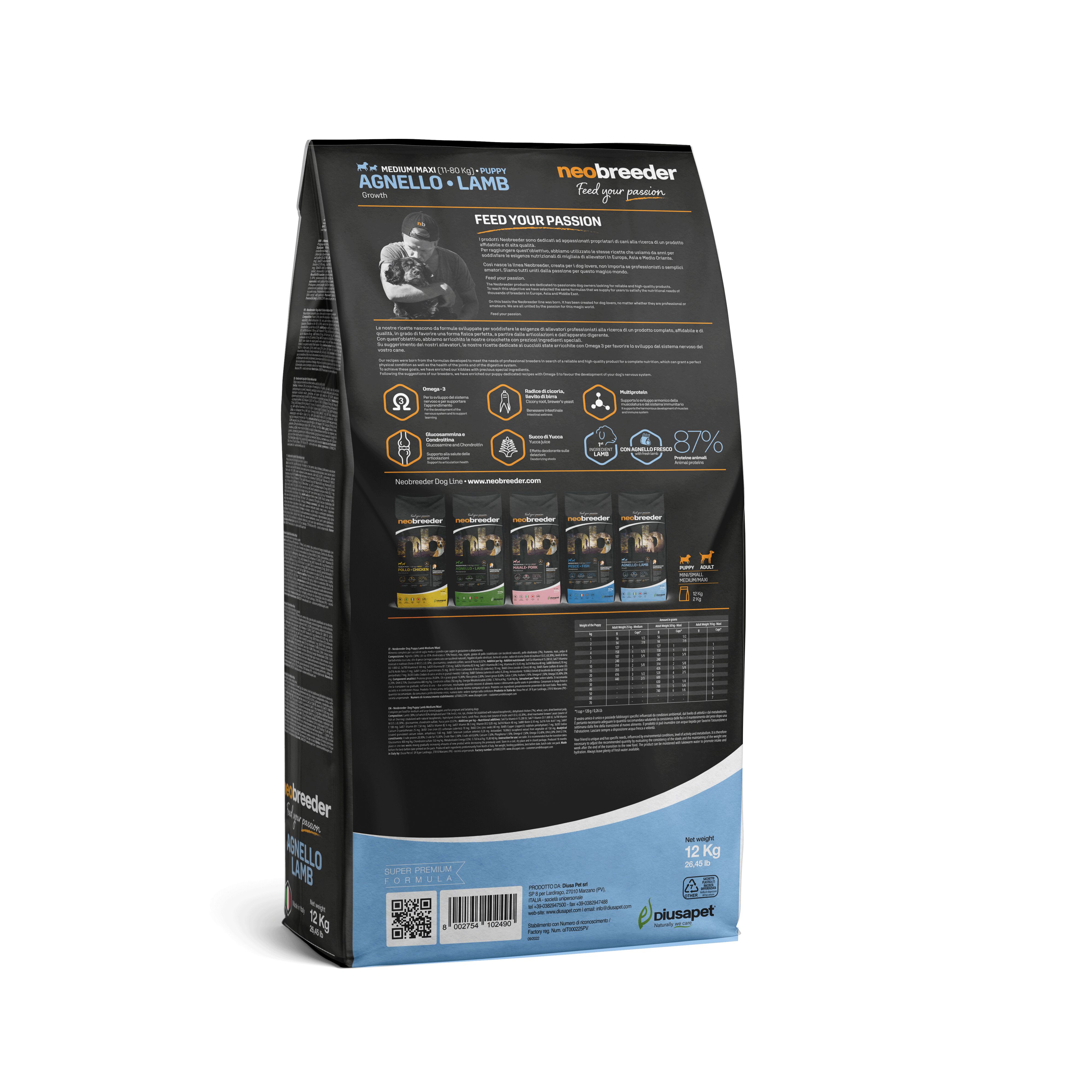 Neobreeder Puppy-Lamb para perros thumbnail