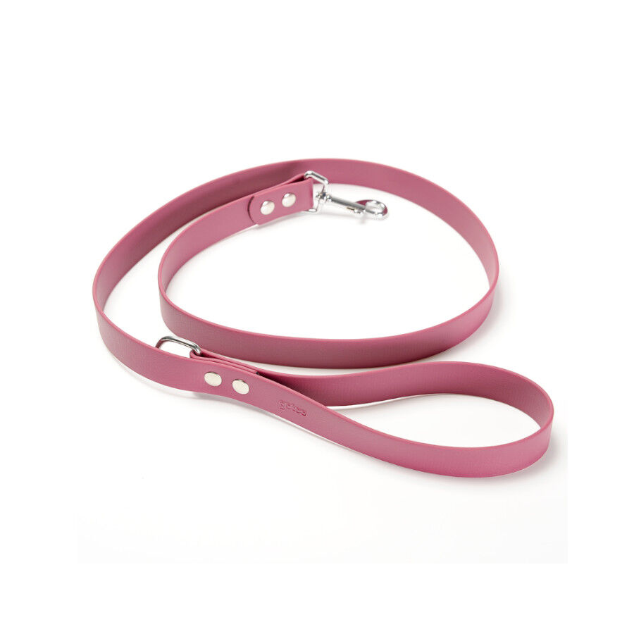 Gotoo Correa Biothane roja vino para perros, , large Imagen numero 1