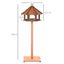 PawHut Comedero De Madera Con Forma De Casa para pájaros, , large indicador imagen numero 2