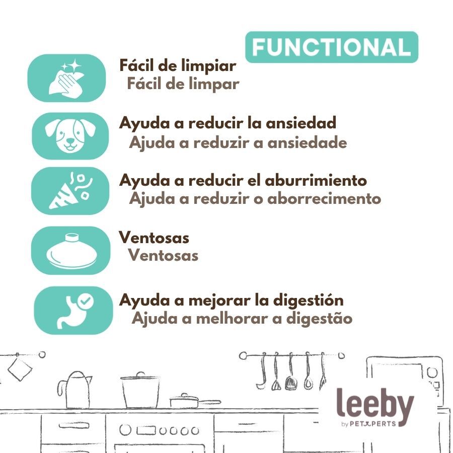 Leeby Alfombrilla de Lamer Forma Flor para perros y gatos, , large Imagen numero 5