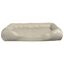 Vidaxl sof&aacute; acolchado de cuero beige para mascotas, , large indicador imagen numero 5