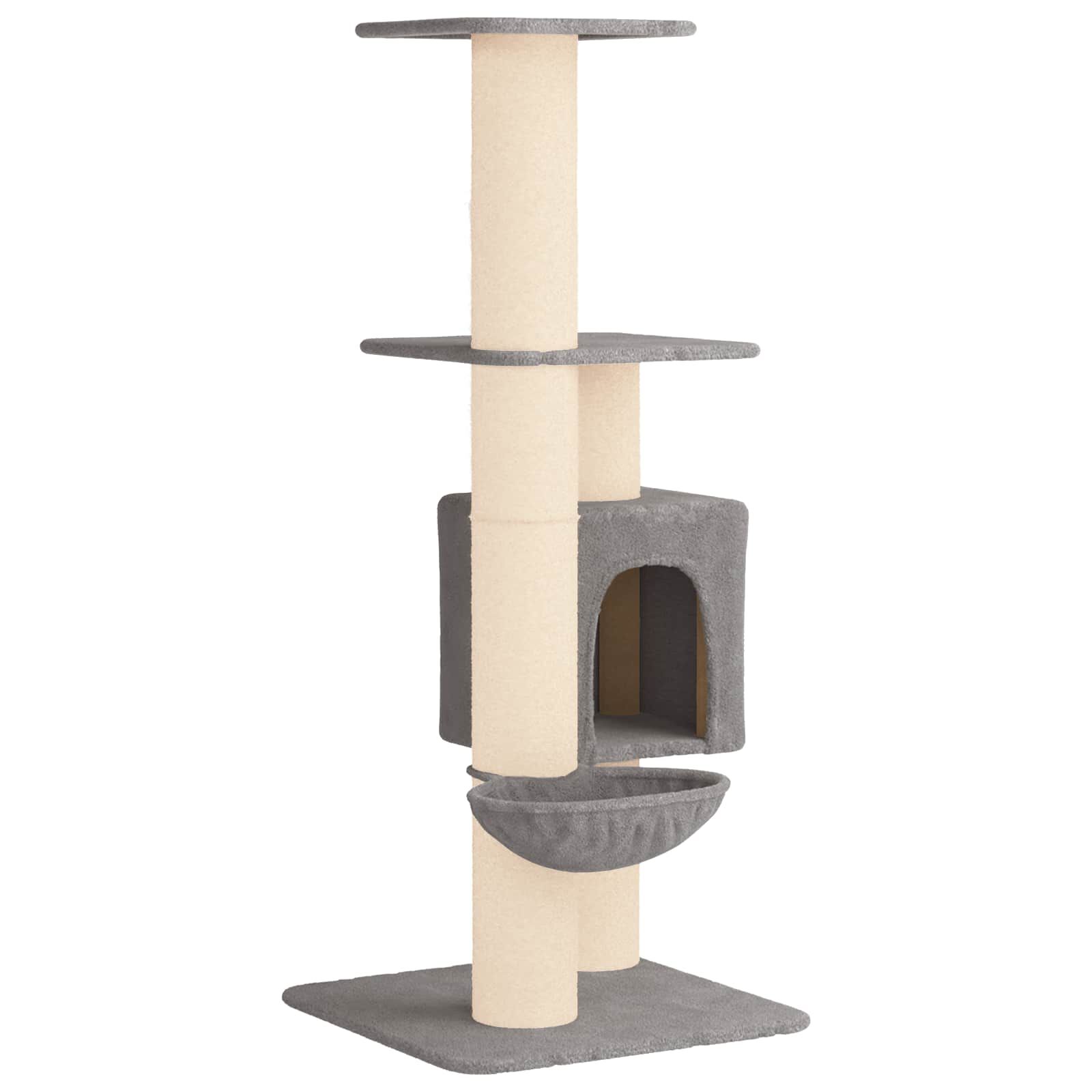 vidaXL &Aacute;rbol para gatos con postes de sisal &Aacute;rbol rascador Parque Condo, , large Imagen numero 1