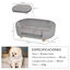 PawHut Sofá para Perros Gris Claro, , large indicador imagen numero 3