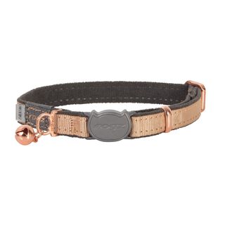 Rogz Urbancat Collar Dorado para gatos