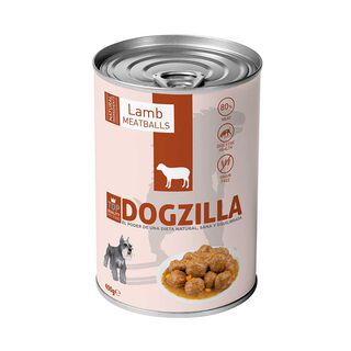 Dogzilla Albóndigas Cordero lata para perros