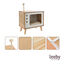 Leeby Thierre TV cama nido rascador  para gatos, , large indicador imagen numero 5