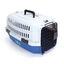 Nobleza Transportin Gato Perro Pequeño, Transportin para Gatos Perro Portátil y Transpirable, Mascotas Perros Gatos Accesorios, Transportín de Plástico, 47x31x26 CM, Azul & Gris, , large indicador imagen numero 1