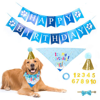 Nobleza Set de Cumpleaños para mascotas