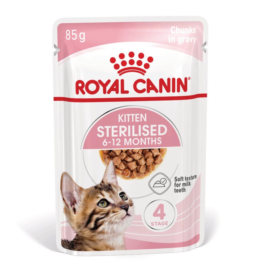 Royal Canin Kitten Sterilised salsa sobre para gatos thumbnail
