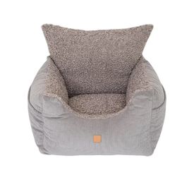 Pet and Co Asiento De Coche Harry Teddy Gris Perros