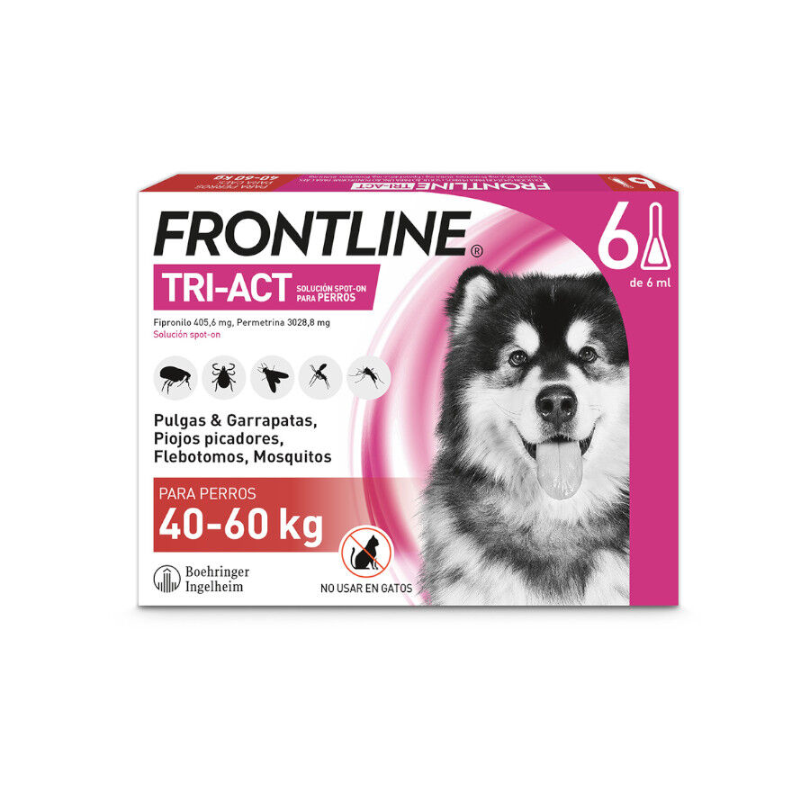 Frontline Tri-Act Pipetas Antiparasitarias para perros thumbnail