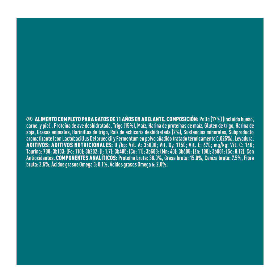 Purina ONE Senior 11+ Bifensis Pollo pienso para gatos thumbnail