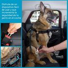 Pet&Car foxtrot cinturón de seguridad de coche azul y negro para perros, , large image number null