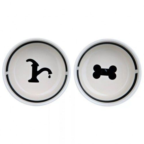 Set tazones Trixie Eat on Feet para perros color Blanco, , large Imagen numero 5