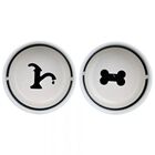 Set tazones Trixie Eat on Feet para perros color Blanco, , large image number null