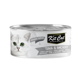 Kit Cat Atún con Anchoas Gelatina Lata para gatos