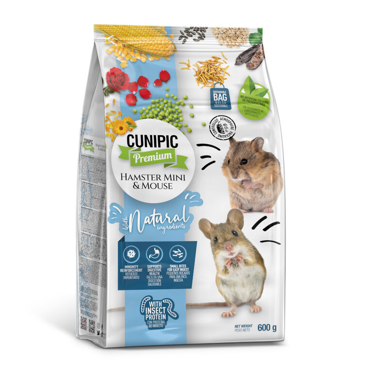 Cunipic Premium pienso para hámsteres mini y ratones, , large image number null