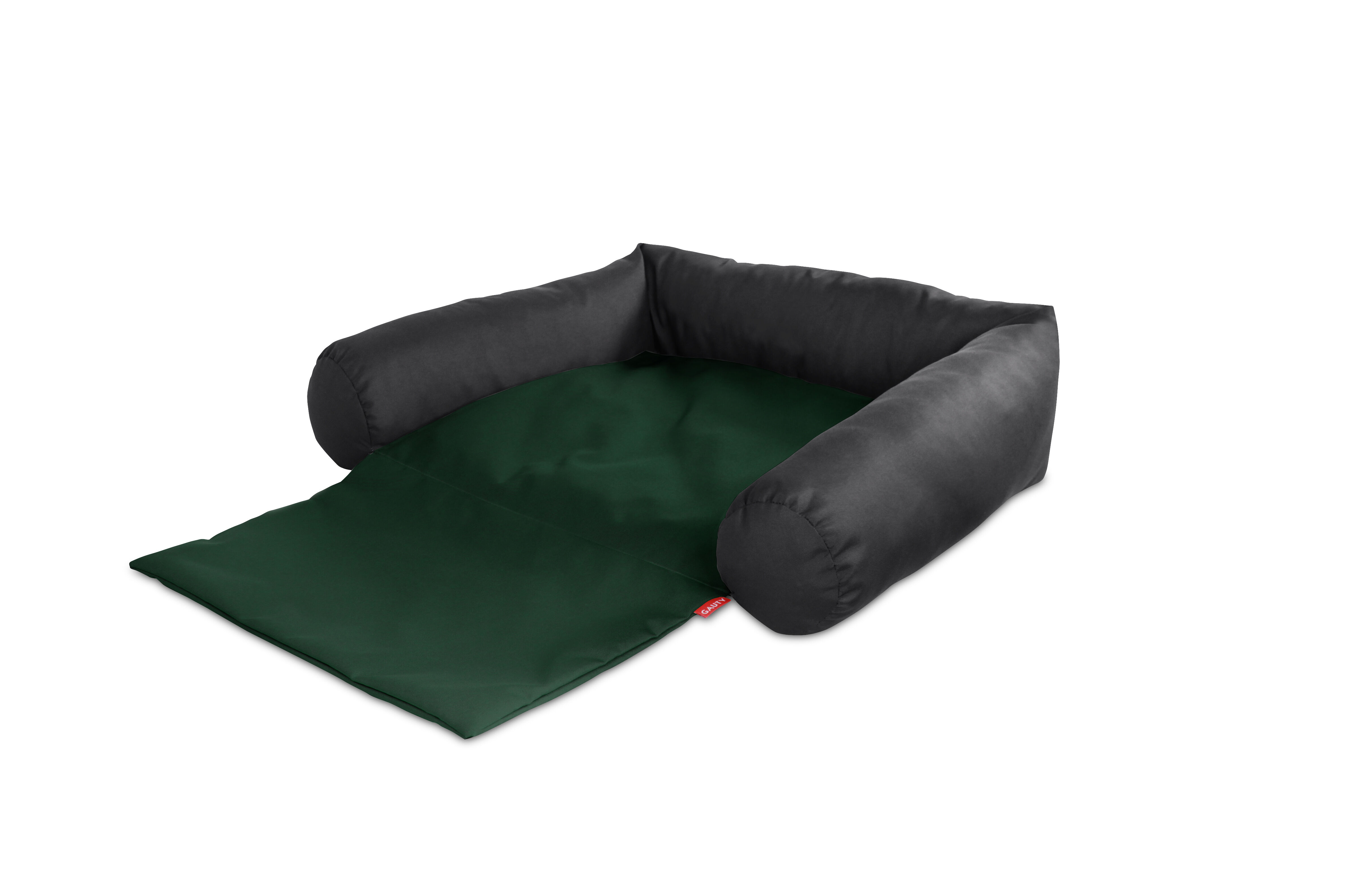 Gauty Cama para Perros y Gatos  Tela Impermeable - Gris y verde, , large Imagen numero 1