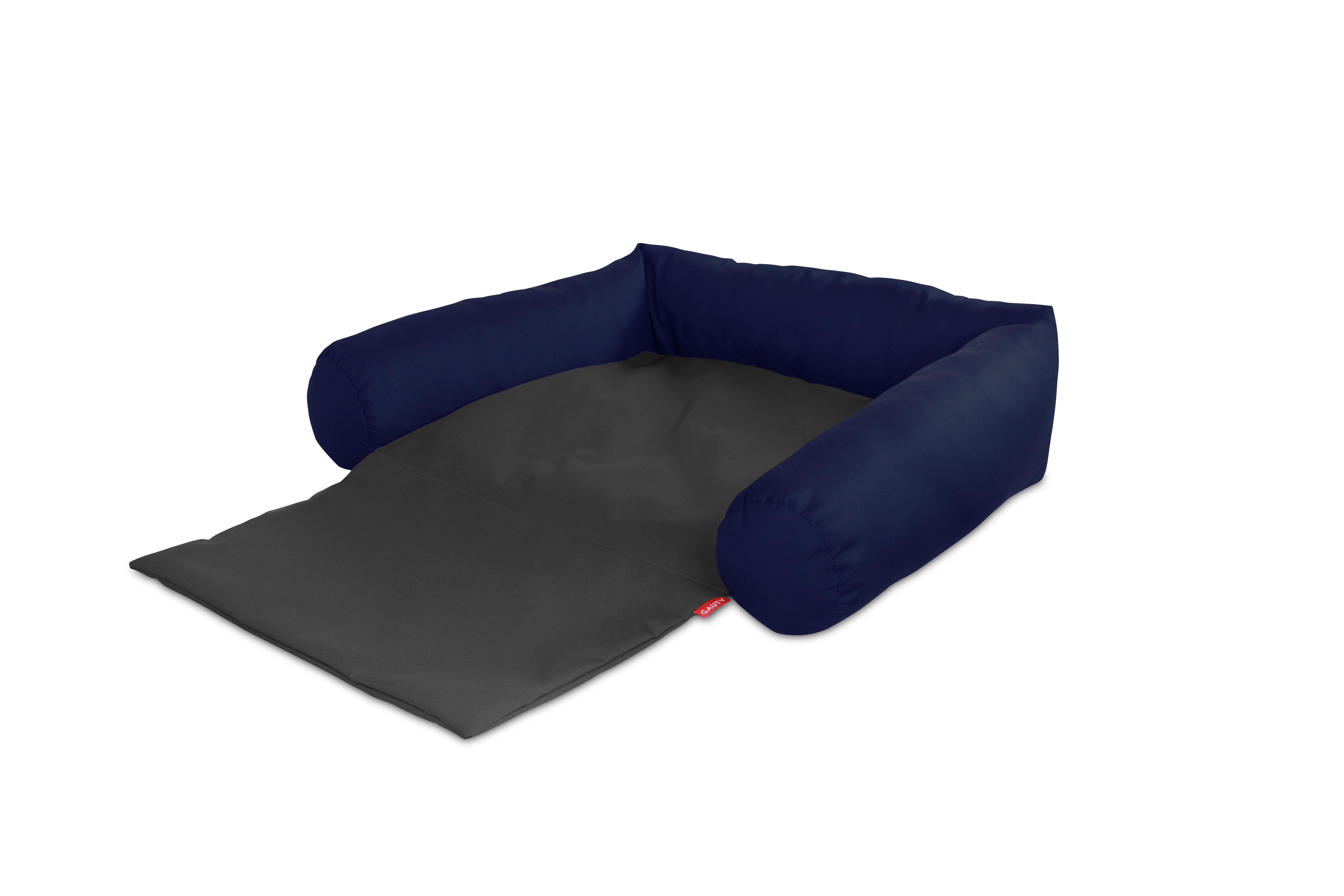 Gauty Cama para Perros y Gatos  Tela Impermeable - Azul y gris, , large Imagen numero 1